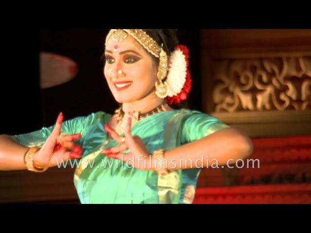 T. Reddi Lakshmi  performs Kuchipudi dance form