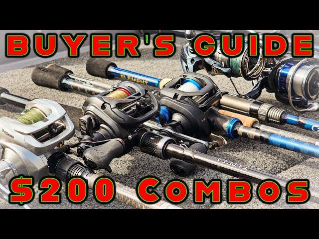 BUYER'S GUIDE: BEST $200 ROD AND REEL COMBOS!