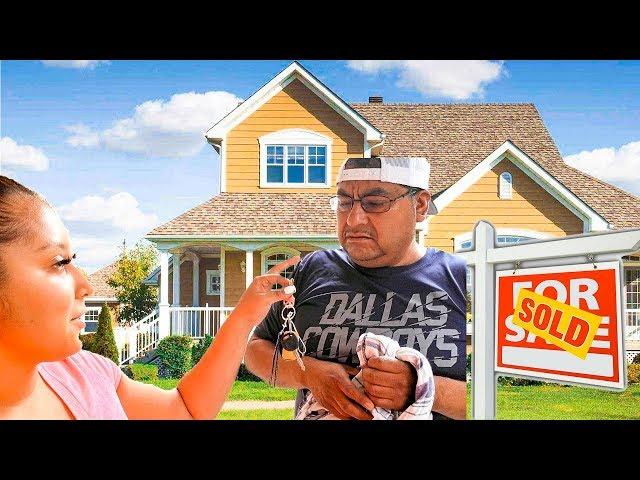 I BOUGHT MY DAD A $1,000,000 HOUSE!!! *EMOTIONAL*