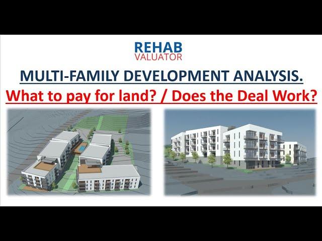 How to Build Apartments:  Learn to Value Land and Analyze Deals! (Real Estate Development)