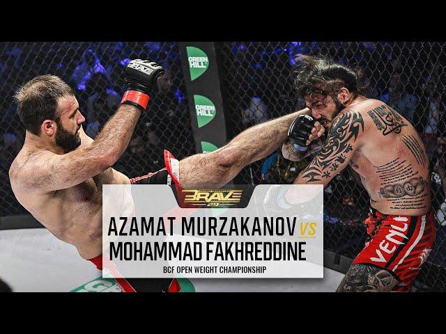 Azamat Murzakanov vs Mohammad Fakhreddine | FREE MMA Fight | BRAVE CF 29