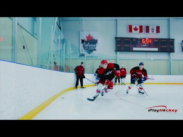 iPlayHockey's Drills - Wall Cycle + Net Drive