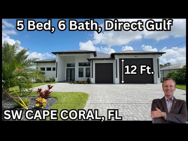 MINUTES TO OPEN WATER WITH YOUR BOAT| NEW CONSTRUCTION POOL HOME| CAPE CORAL, FL #215