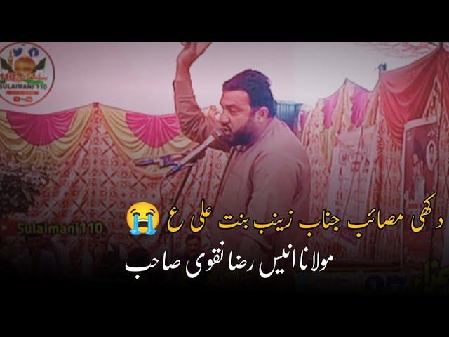 Maulana Anees Raza Naqvi 2023 |Masaib Bibi Zainab SA #ShortClip