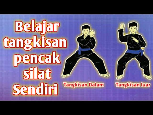 Belajar tangkisan pencak silat sendiri di rumah