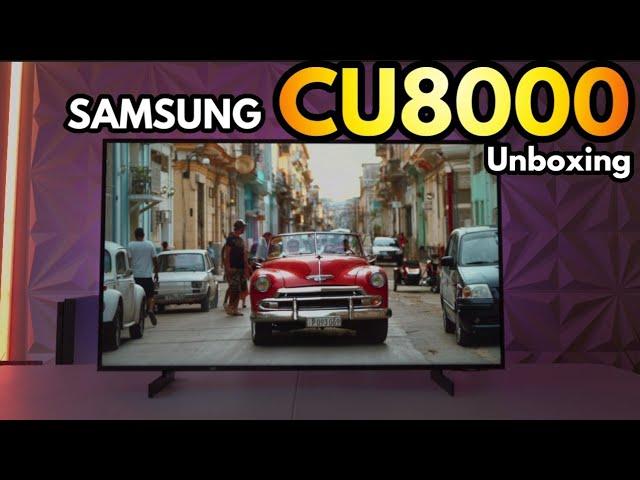 Samsung CU8000 43 inch Unboxing & 1st Impressions