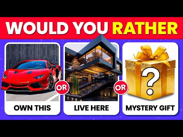 Would You Rather...? MYSTERY Gift Edition  Quiz Time