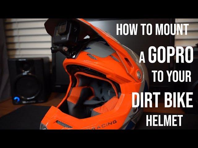 How to mount a GoPro to your dirt bike helmet