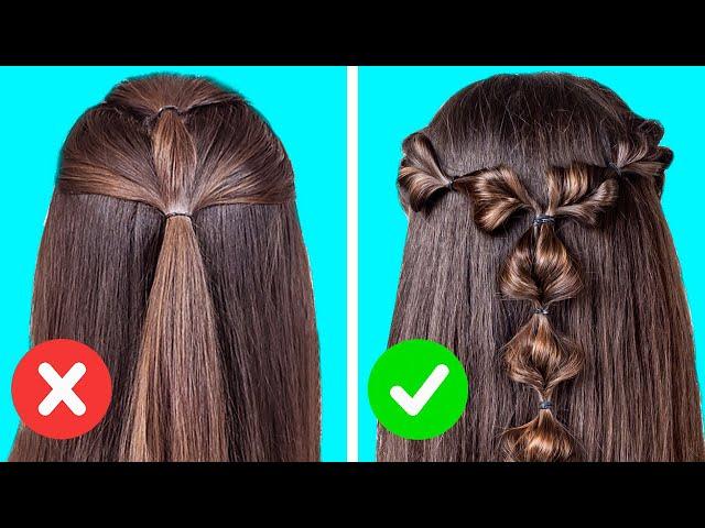 EVERYDAY HAIRSTYLES AND SIMPLE BEAUTY HACKS