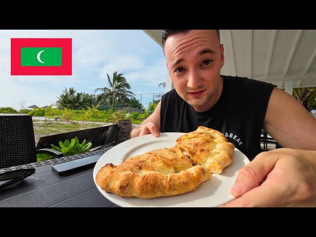 $7 Calzone Pizza In The Maldives 