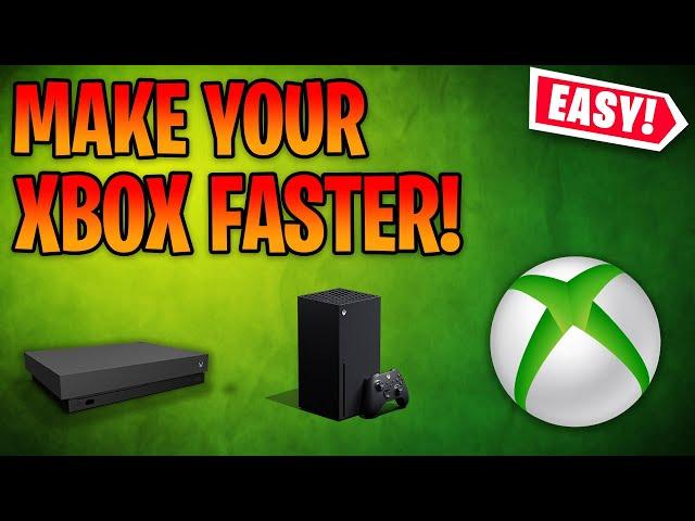 How To Make Your Xbox Run FASTER & SMOOTHER 2021! (low ping, no lag spikes, etc!)