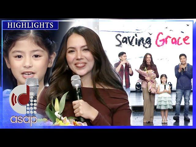 WATCH: Julia Montes visits ASAP with child star Xia Grace! | ASAP