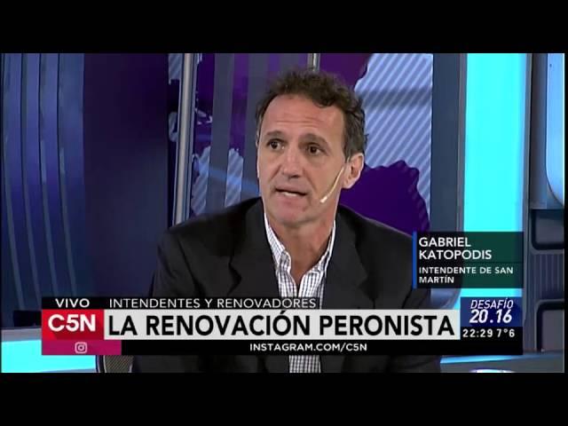 C5N - Desafío 2016: Programa 05/09/2016 (Parte 2) - La renovación peronista