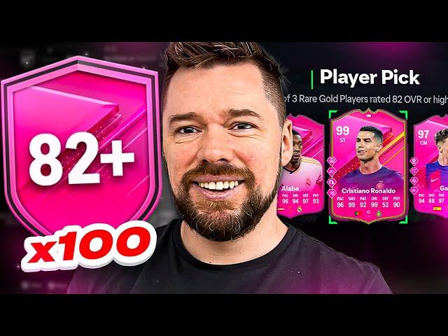 I opened 100x 82+ Players Picks for FUTTIES Team 3 and this happened!