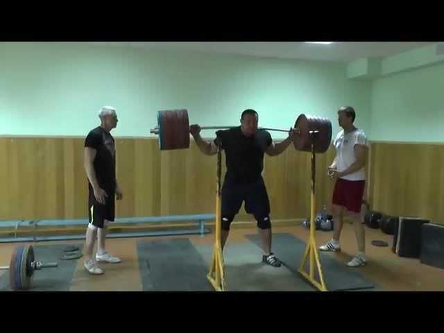 Koklyaev RAW Squat 312,5 kg/ 687,5 LB 9 reps