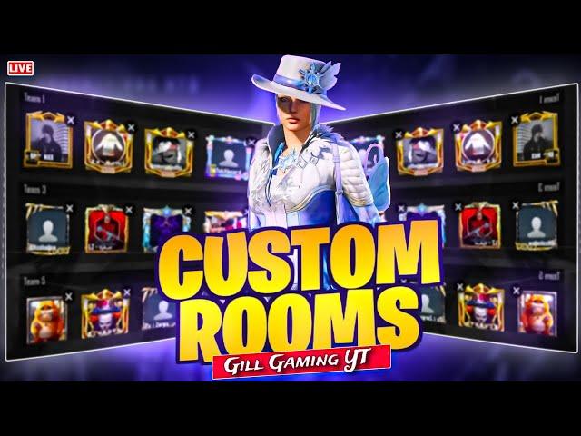 Custom Rooms by Gill Gaming YT #pubg #pubgmobile #giveaway #pubglive #viral