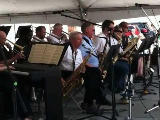 Ensemble Swing Time band playing at the 2012 Rossini Festival, A Tisket A Tasket