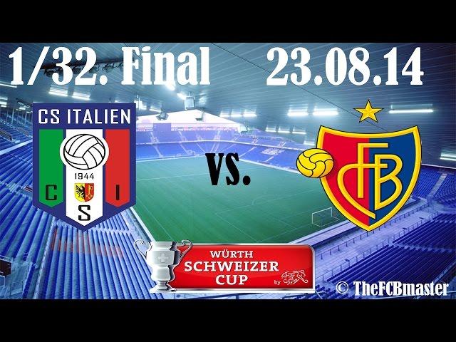 Italien GE vs. FC Basel (0:4) Schweizer Cup 1/32 Final (23.08.14)