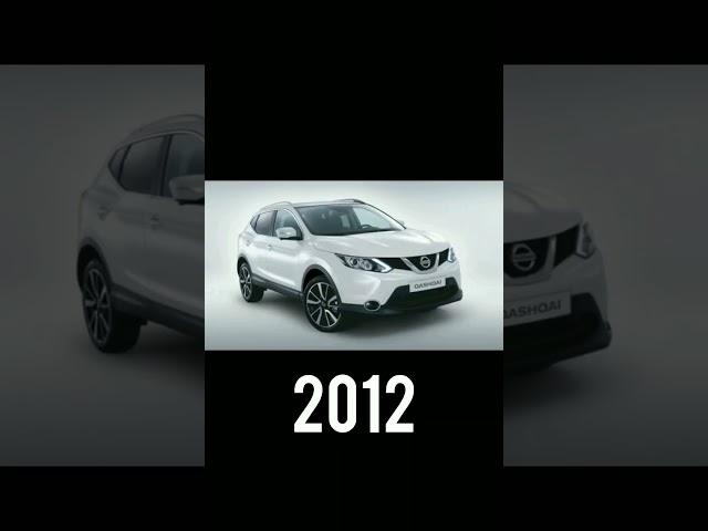 Evolution of Nissan Qashqai Cars(2006-2023)#shortvideo #viral #shots