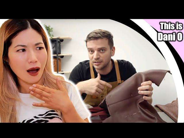 Luxury lover reacts to Tanner leatherstein