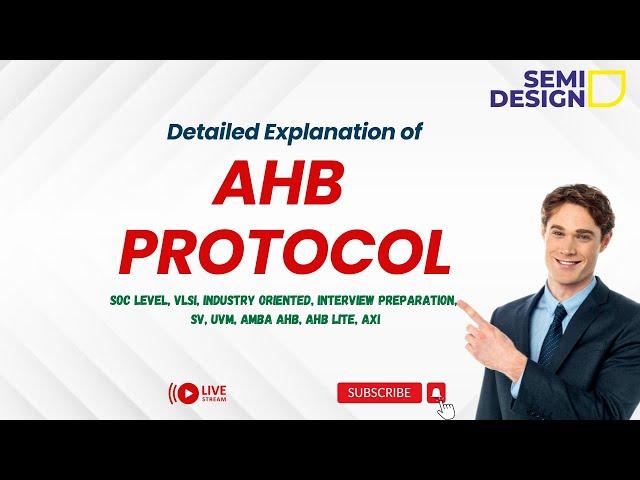 AMBA AHB Protocol Tutorial #vlsi #vlsitraining #verilog #iit