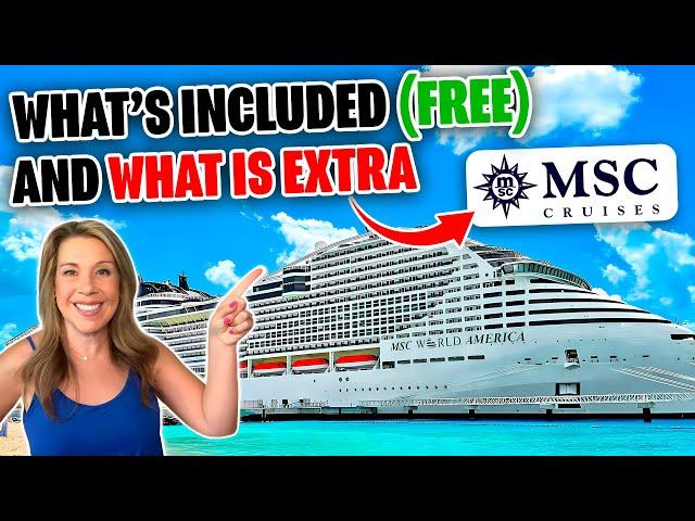 MSC Cruises What's Included and What’s NOT in 2025