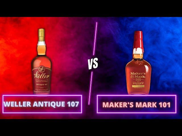 Can Maker's Mark Compete With Weller? | Weller Antique 107 vs Maker's Mark 101