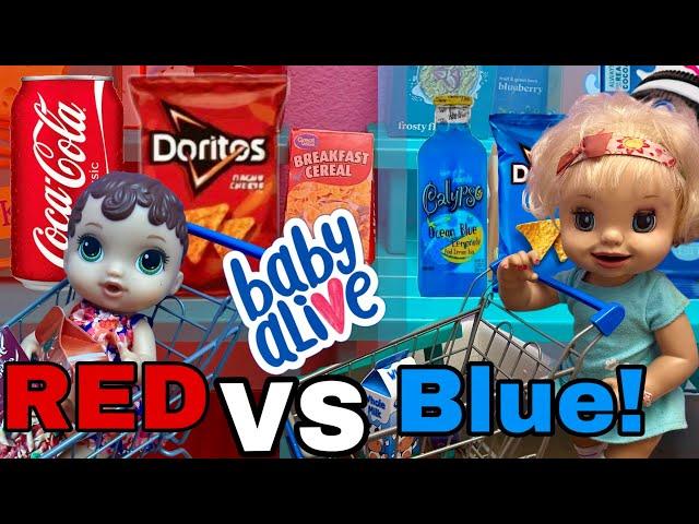 BABY ALIVE One Color shopping challenge! 