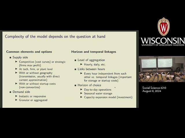 DSE2024 Lecture 15 by Mar Reguant: Tools for short-run dynamics with applications to electricity