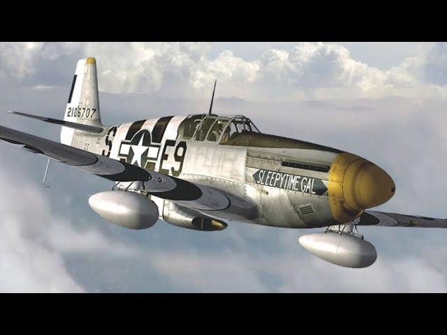 The Greatest Dogfight of the P-51 Mustang in WWII