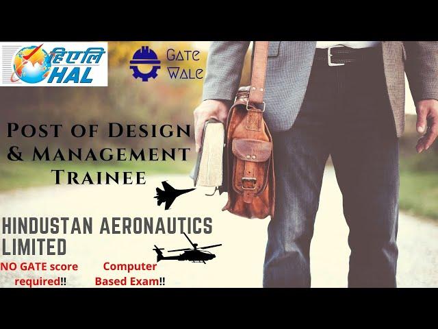 HAL Recruitment 2021 WITHOUT GATE | Hindustan Aeronautics Limited | PSU Job | GateWale