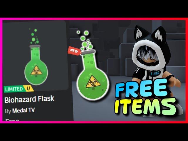 New FREE LIMITED UGC items , How to get FREE UGC LIMITED ITEMS Biohazard Flask on ROBLOX - Roblox