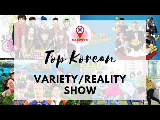 Top 10 Korean Variety Reality Shows for You to Watch