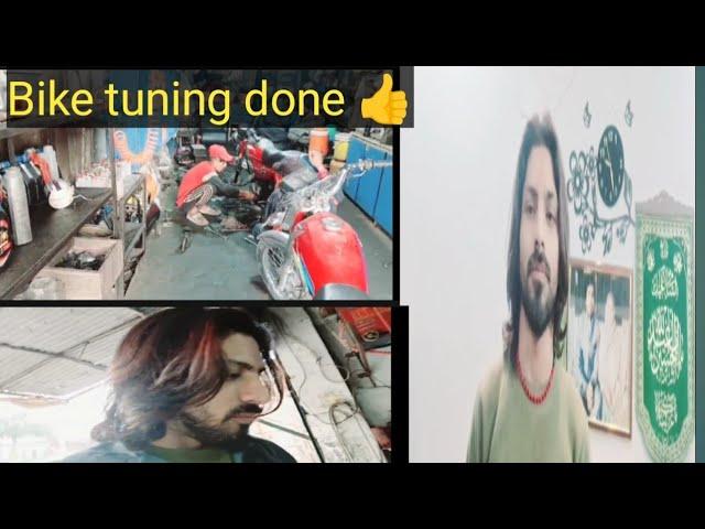 bike ke tuning krwai / a day with @MalikSunny514