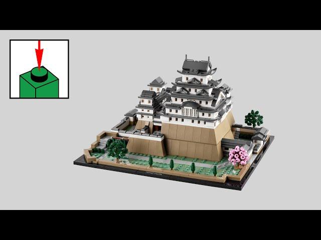 LEGO Architecture 21060, Himeji Castle - building instructions