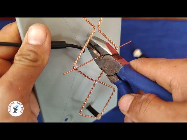 How to make the most powerful wifi antenna on Earth for very distant 5G networks