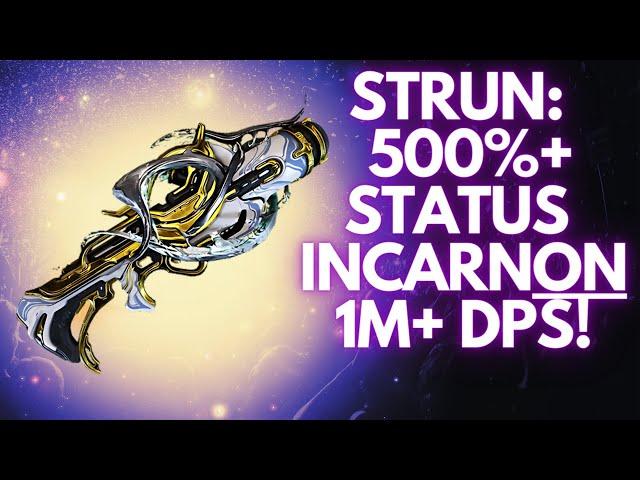 Strun : Monstrous 546% Status Chance Incarnon (No Riven) [Warframe]