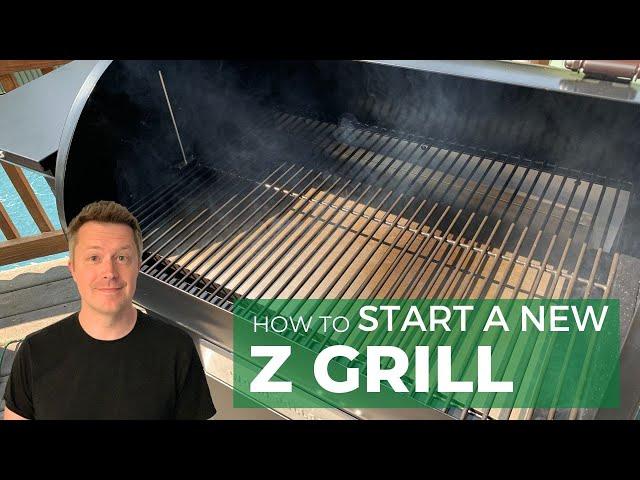 How to Start a New Z Grills Pellet Grill