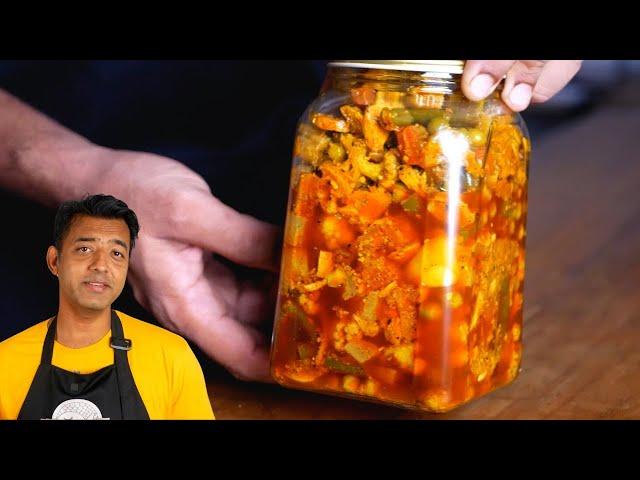 Indian Veg Pickle Masterclass  Grandma's Recipe Mixed Veg