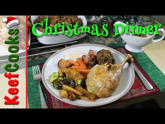 British Christmas Dinner - traditional recipe