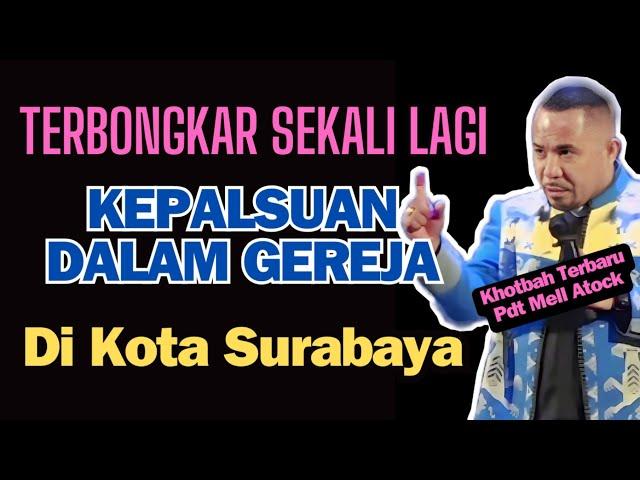 Wow Tegas No Kompromi || Terbongkar skali lagi KEP4LSUAN dalam Gereja di Kota Surabaya!