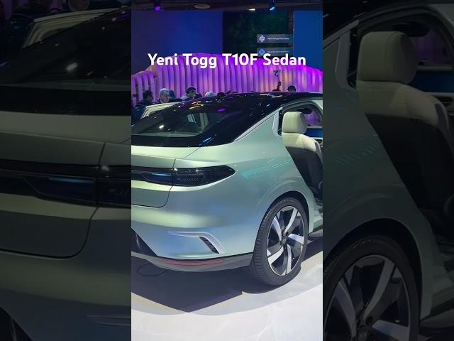 Yeni Togg T10F Sedan Modeli tanıtıldı.