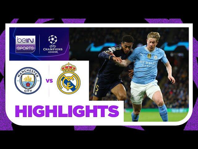 Manchester City v Real Madrid | Champions League 23/24 | Match Highlights