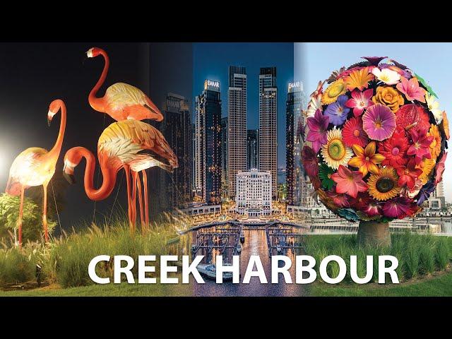 4K | Dubai Creek Harbour | Dubai Creek Harbour park | Creek Harbour  Dubai