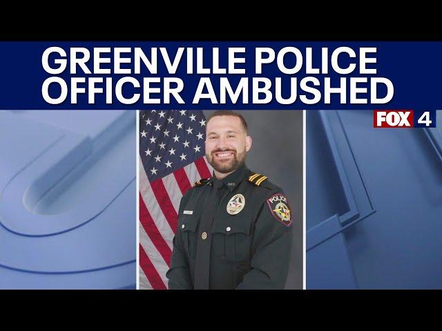 Greenville officer killed in ambush shooting