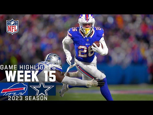 Buffalo Bills vs. Dallas Cowboys Game Highlights | NFL 2023 Week 15