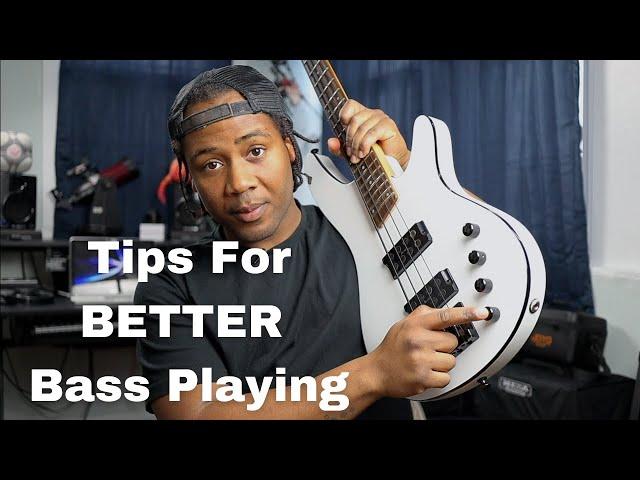 Tips To Make You A BETTER Bassist!!! | 5 Easy Recommendations To Improve Your Bass Playing!