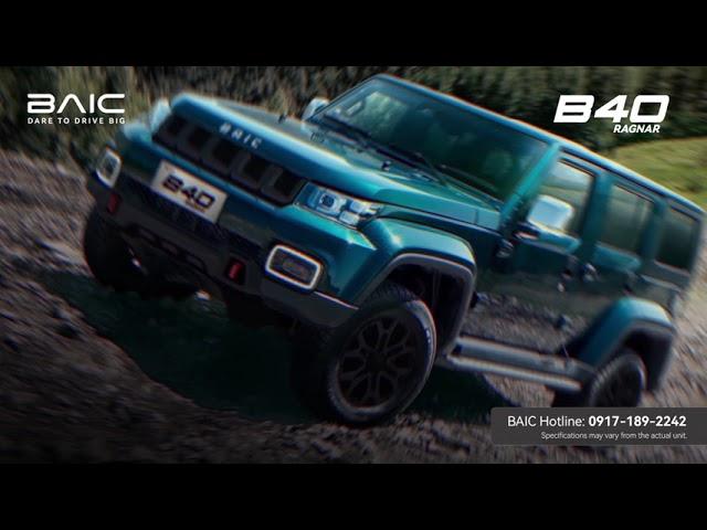 Discover the Power and Style of the B40 Ragnar | BAIC Philippines