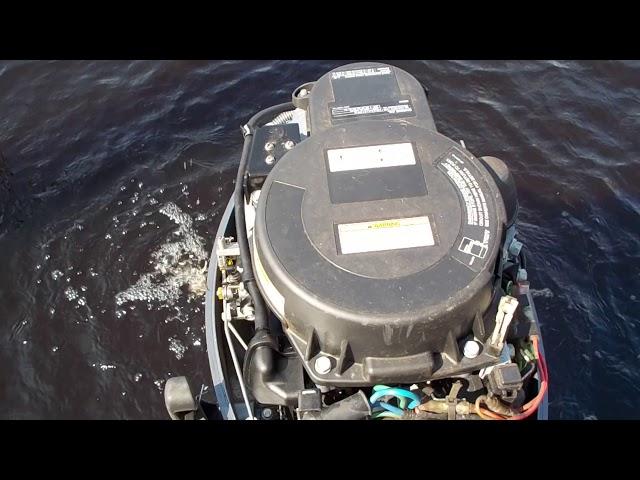 SURGING OUTBOARD PROBLEM IDLES UP HIGH AND THEN DIES OR RUNS RUFF *FIXED*