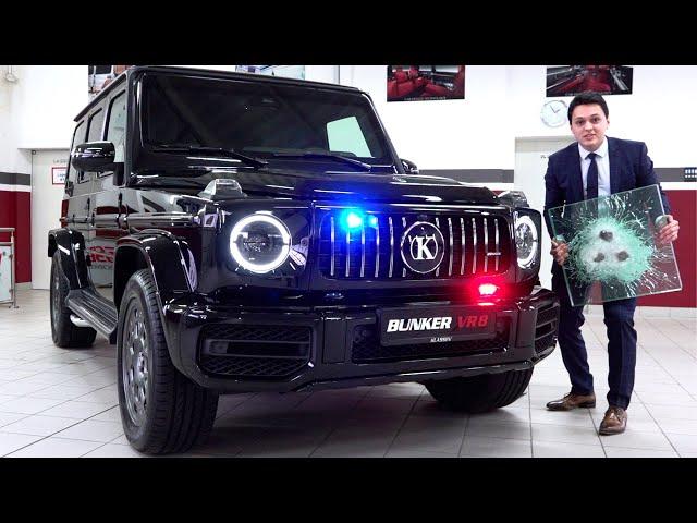 2020 Mercedes AMG G63 - ARMORED BUNKER Klassen Review VR8 Guard Interior Exterior Infotainment